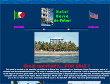 Tablet Screenshot of hotel-barradepotosi.com